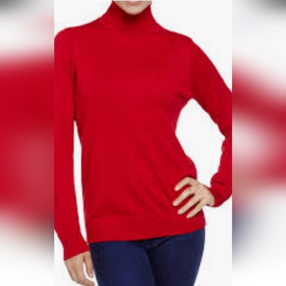 Joseph A Bold Red‎ Crew Neck Sweater